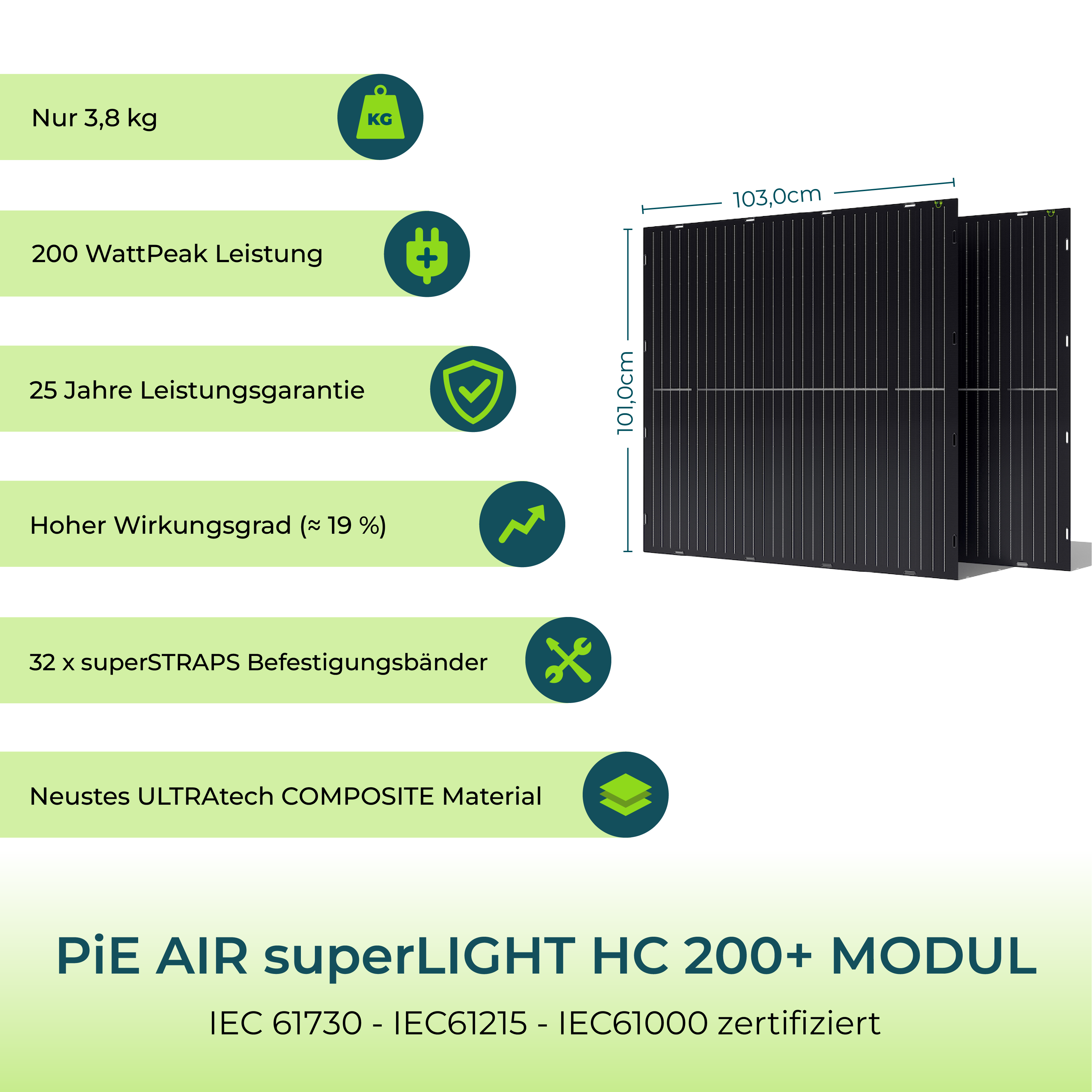 PiE AIR superLIGHT HC 400+ COMBO G4 + WIFI (All-Inkl. Paket)